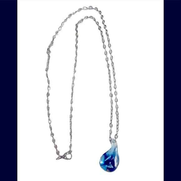 Boho Glass Design Necklace - Picture 3 of 3